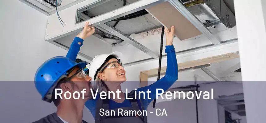 Roof Vent Lint Removal San Ramon - CA
